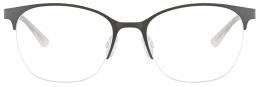 ChangeMe! 2866 001 Metall Schmal Grau/Weiss Brille online; Brillengestell; Brillenfassung; Glasses; auch als Gleitsichtbrille