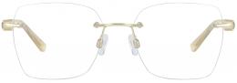 ChangeMe! 2868 001 Metall Hexagonal Goldfarben/Goldfarben Brille online; Brillengestell; Brillenfassung; Glasses; auch als Gleitsichtbrille