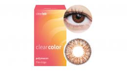 Clearcolor™ Blends - Brown Farblinsen Sphärisch 2 Stück Kontaktlinsen; Farblinsen; Motivlinsen; Halloween; Karneval; Verkleiden; Kontaktlinsen