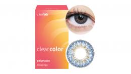 Clearcolor™ Blends - Dusk Blue Farblinsen Sphärisch 2 Stück Kontaktlinsen; Farblinsen; Motivlinsen; Halloween; Karneval; Verkleiden; Kontaktlinsen