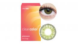 Clearcolor™ Blends - Olive Monatslinsen Sphärisch 2 Stück Kontaktlinsen; contact lenses; Kontaktlinsen