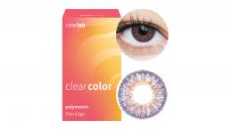 Clearcolor™ Blends - Violet Farblinsen Sphärisch 2 Stück Kontaktlinsen; Farblinsen; Motivlinsen; Halloween; Karneval; Verkleiden; Kontaktlinsen