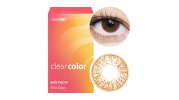 Clearcolor™ Colors - Brown Monatslinsen Sphärisch 2 Stück Kontaktlinsen; contact lenses; Kontaktlinsen