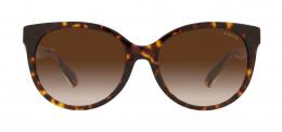Coach C6181 0HC8321 51203B Kunststoff Rund Havana/Havana Sonnenbrille mit Sehstärke, verglasbar; Sunglasses; auch als Gleitsichtbrille