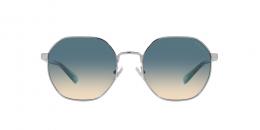 Coach CH556 0HC7147 90014M Metall Irregular Silberfarben/Silberfarben Sonnenbrille mit Sehstärke, verglasbar; Sunglasses; auch als Gleitsichtbrille
