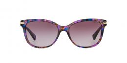 Coach L109 0HC8132 52888H Kunststoff Schmetterling / Cat-Eye Lila/Lila Sonnenbrille mit Sehstärke, verglasbar; Sunglasses; auch als Gleitsichtbrille