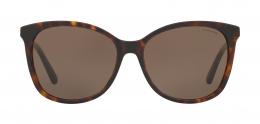 Coach L1101 0HC8271U 512073 Kunststoff Panto Schwarz/Havana Sonnenbrille mit Sehstärke, verglasbar; Sunglasses; auch als Gleitsichtbrille