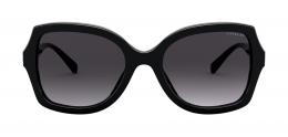 Coach L1147 0HC8295 50028G Kunststoff Panto Schwarz/Schwarz Sonnenbrille mit Sehstärke, verglasbar; Sunglasses; auch als Gleitsichtbrille