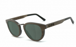 CORÂ® | COR004 Holz Sonnenbrille - grau-grÃ¼n polarisierend polarisierte  Sonnenbrille, UV400 Schutzfilter