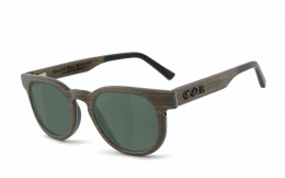 CORÂ® | COR005 Holz Sonnenbrille - grau-grÃ¼n polarisierend polarisierte  Sonnenbrille, UV400 Schutzfilter