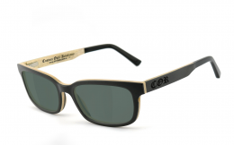 CORÂ® | COR006 Holz Sonnenbrille - grau-grÃ¼n polarisierend polarisierte  Sonnenbrille, UV400 Schutzfilter