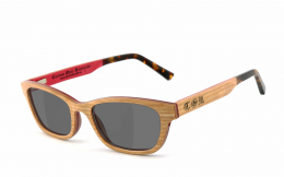 CORÂ® | COR008 Holz Sonnenbrille - selbsttÃ¶nend selbsttÃ¶nende  Sonnenbrille, UV400 Schutzfilter
