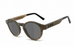 COR® | COR009 Holz Sonnenbrille - selbsttönend selbsttönende  Sonnenbrille, UV400 Schutzfilter