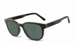 CORÂ® | COR016 Holz Sonnenbrille - grau-grÃ¼n polarisierend polarisierte  Sonnenbrille, UV400 Schutzfilter
