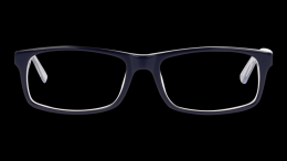 DbyD Kunststoff Rechteckig Blau/Transparent Brille online; Brillengestell; Brillenfassung; Glasses; auch als Gleitsichtbrille