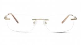 DbyD Metall Rechteckig Goldfarben/Goldfarben Brille online; Brillengestell; Brillenfassung; Glasses; auch als Gleitsichtbrille