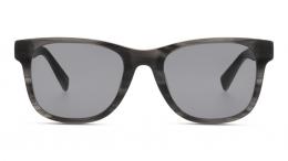 DbyD polarisiert Kunststoff Rechteckig Grau/Grau Sonnenbrille mit Sehstärke, verglasbar; Sunglasses; auch als Gleitsichtbrille