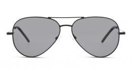 DbyD polarisiert Metall Panto Schwarz/Schwarz Sonnenbrille mit Sehstärke, verglasbar; Sunglasses; auch als Gleitsichtbrille