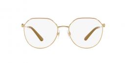 Dolce&Gabbana 0DG1348 02 Metall Panto Goldfarben/Goldfarben Brille online; Brillengestell; Brillenfassung; Glasses; auch als Gleitsichtbrille