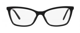 Dolce&Gabbana 0DG3347 501 Kunststoff Schmetterling / Cat-Eye Schwarz/Schwarz Brille online; Brillengestell; Brillenfassung; Glasses; auch als Gleitsichtbrille