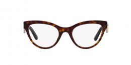 Dolce&Gabbana 0DG3372 502 Kunststoff Schmetterling / Cat-Eye Havana/Havana Brille online; Brillengestell; Brillenfassung; Glasses; auch als Gleitsichtbrille