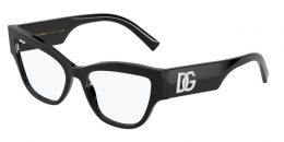 Dolce&Gabbana 0DG3378 501 Kunststoff Schmetterling / Cat-Eye Schwarz/Schwarz Brille online; Brillengestell; Brillenfassung; Glasses; auch als Gleitsichtbrille