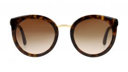 Dolce&Gabbana 0DG4268 502/13 Kunststoff Rund Havana/Goldfarben Sonnenbrille, Sunglasses