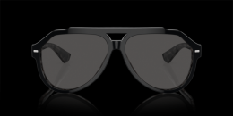 Dolce&Gabbana 0DG4452 340387 Kunststoff Pilot Schwarz/Grau Sonnenbrille, Sunglasses