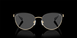 Emporio Armani 0EA1150 3014 Metall Schmetterling / Cat-Eye Goldfarben/Schwarz Brille online; Brillengestell; Brillenfassung; Glasses; auch als Gleitsichtbrille
