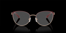 Emporio Armani 0EA1150 3268 Metall Schmetterling / Cat-Eye Pink Gold/Dunkelrot Brille online; Brillengestell; Brillenfassung; Glasses; auch als Gleitsichtbrille