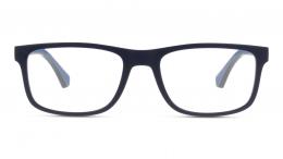 Emporio Armani 0EA3147 5754 Kunststoff Rechteckig Blau/Blau Brille online; Brillengestell; Brillenfassung; Glasses; auch als Gleitsichtbrille