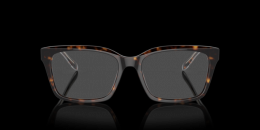 Emporio Armani 0EA3219 5879 Kunststoff Schmetterling / Cat-Eye Havana/Havana Brille online; Brillengestell; Brillenfassung; Glasses; auch als Gleitsichtbrille