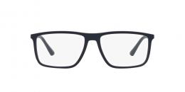Emporio Armani 0EA3221 5088 Kunststoff Rechteckig Blau/Blau Brille online; Brillengestell; Brillenfassung; Glasses; auch als Gleitsichtbrille