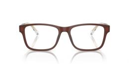 Emporio Armani 0EA3239 6095 Kunststoff Rechteckig Braun/Braun Brille online; Brillengestell; Brillenfassung; Glasses; auch als Gleitsichtbrille