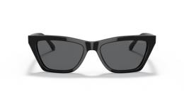 Emporio Armani 0EA4169 587587 Kunststoff Schmetterling / Cat-Eye Schwarz/Schwarz Sonnenbrille mit Sehstärke, verglasbar; Sunglasses; auch als Gleitsichtbrille