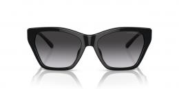 Emporio Armani 0EA4203U 50178G Kunststoff Schmetterling / Cat-Eye Schwarz/Schwarz Sonnenbrille mit Sehstärke, verglasbar; Sunglasses; auch als Gleitsichtbrille