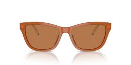 Emporio Armani 0EA4227U 609773 Kunststoff Schmetterling / Cat-Eye Orange/Orange Sonnenbrille, Sunglasses