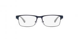 Emporio Armani 0EK1001 3018 Metall Rechteckig Blau/Blau Brille online; Brillengestell; Brillenfassung; Glasses
