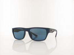 Emporio Armani EA4267U 618580 57 rubberized matte blue / dark blue