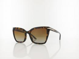 Emporio Armani EA4273B 5026T5 53 shiny havana / brown gradient polar