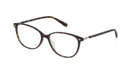 Escada VES459 0743 Kunststoff Rund Oval Braun/Gelb Brille online; Brillengestell; Brillenfassung; Glasses; auch als Gleitsichtbrille