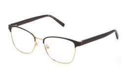 Escada VESC54 530A76 0A76 Metall Eckig Pink Gold/Braun Brille online; Brillengestell; Brillenfassung; Glasses; auch als Gleitsichtbrille