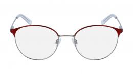 Esprit 33476 531 Metall Rund Rot/Silberfarben Brille online; Brillengestell; Brillenfassung; Glasses; auch als Gleitsichtbrille