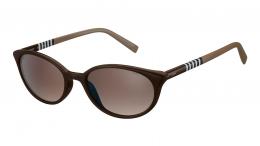 Esprit 40029 535 Kunststoff Schmetterling / Cat-Eye Braun/Braun Sonnenbrille mit Sehstärke, verglasbar; Sunglasses; auch als Gleitsichtbrille; Black Friday