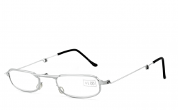 EYESTUFF | Klapp-Lesebrille 015 chrom  Lesebrille, Fertiglesebrille