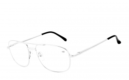 EYESTUFF | Lesebrille 007 chrom +1,50 Dioptrien  Lesebrille, Fertiglesebrille | +1,50 Dioptrien