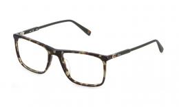 FILA VF9403 530V34 Kunststoff Panto Havana/Grün Brille online; Brillengestell; Brillenfassung; Glasses; auch als Gleitsichtbrille