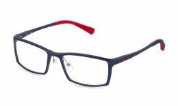 FILA VFI027 5501HL 01HL Metall Eckig Blau/Blau Brille online; Brillengestell; Brillenfassung; Glasses; auch als Gleitsichtbrille