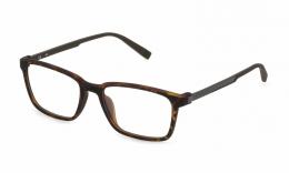 FILA VFI121 5307VE 07VE Kunststoff Eckig Havana/Braun Brille online; Brillengestell; Brillenfassung; Glasses; auch als Gleitsichtbrille