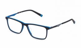FILA VFI123 5409AD 09AD Kunststoff Eckig Blau/Blau Brille online; Brillengestell; Brillenfassung; Glasses; auch als Gleitsichtbrille